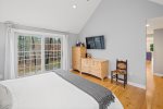 Private slider to back deck off primary bedroom